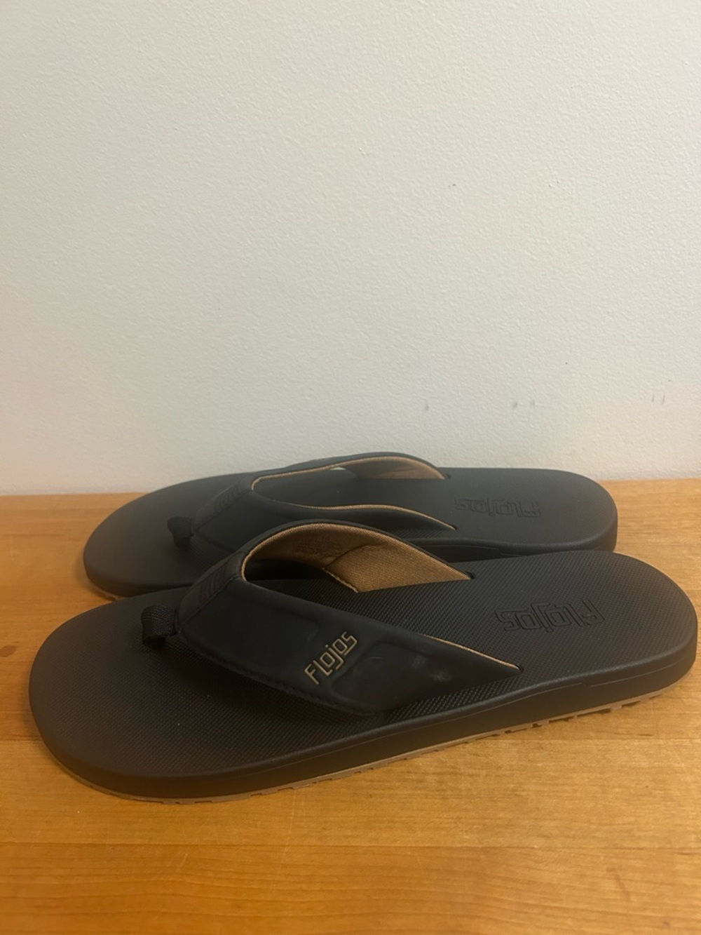 Men’s Black Flojoes Flip Flop Sandals